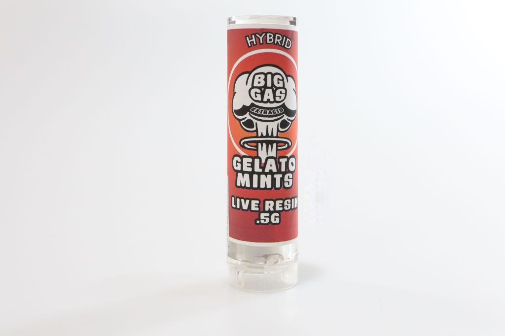 Big Gas Gelato Mints Live Resin Cartridge 0.5g Leafly